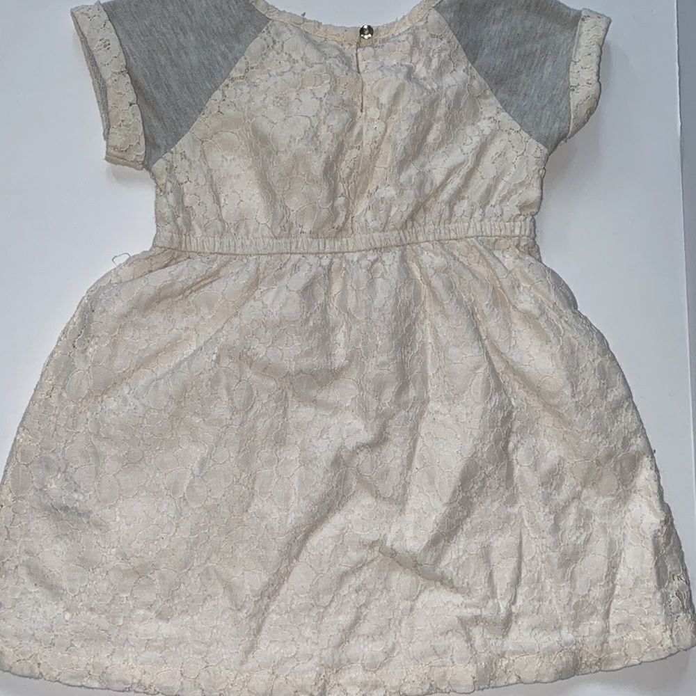 Vintage Oshkosh Dress Lace with Tulle Flowers Fully Lined with 💯 Cotton Slip 3T - Picture 5 of 9